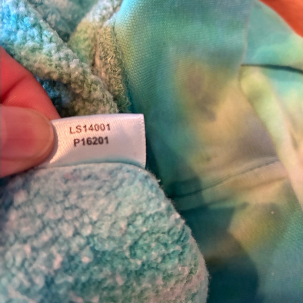 Vibrant Multicolor Tie-Dye Hoodie - Picture 12 of 12
